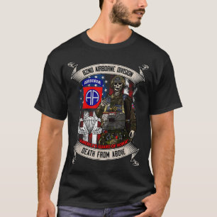 Camiseta Paracaidista da 82ª Divisão Aerotransportada Fort 