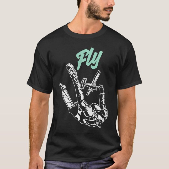 Camiseta Parachute Skipping Paraglider (Frente)