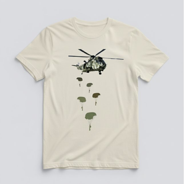 Camiseta Parachute Unit (Criador carregado)