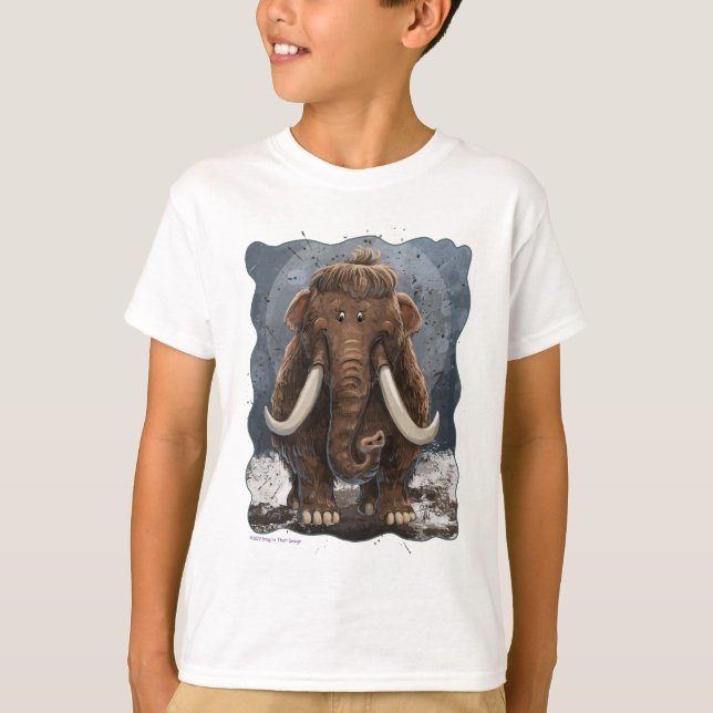 Camiseta Parada Animal Mastodon (Frente)