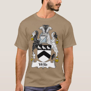 Camiseta Parada da Família Casaco de Armas Selvagens