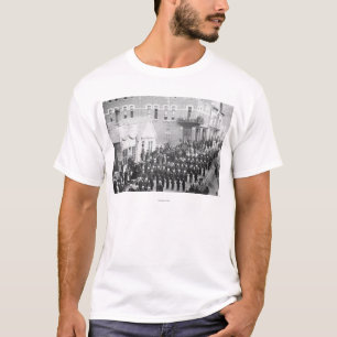 Camiseta Parada da rua na palha, fotografia do SD
