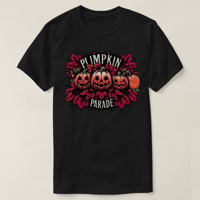 Camiseta Parada de Abóbora (Frente do Design)
