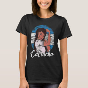 Camiseta Parada de Bandeira de Honduras Catracha Hondurenan