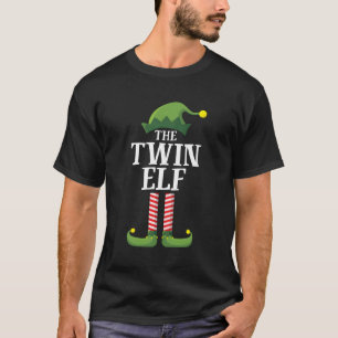 Camiseta Parada de Natal Engraçado do Grupo Familiar Twin E