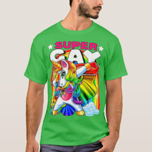 Camiseta Parada de Orgulho gay de Sinalizador do Unicorn LG