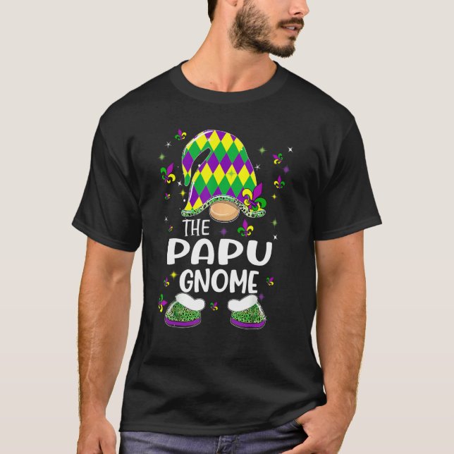 Camiseta Parada do Festival Papu Gnomo Mardi Gras (Frente)