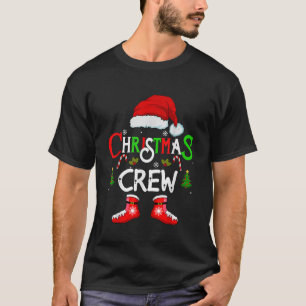 Camiseta Parada Familiar de papais noeis do Xmas Squad, uma