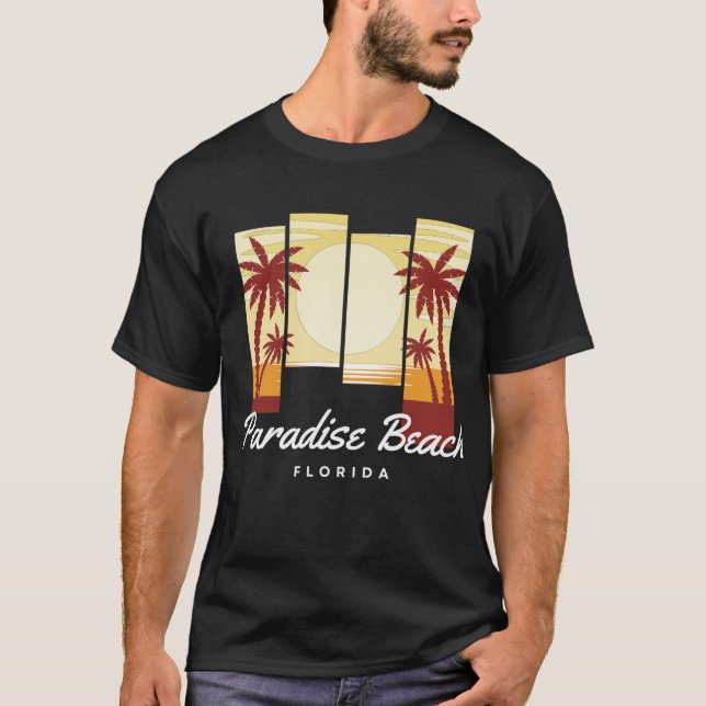 Camiseta Paradise Beach Florida (Frente)