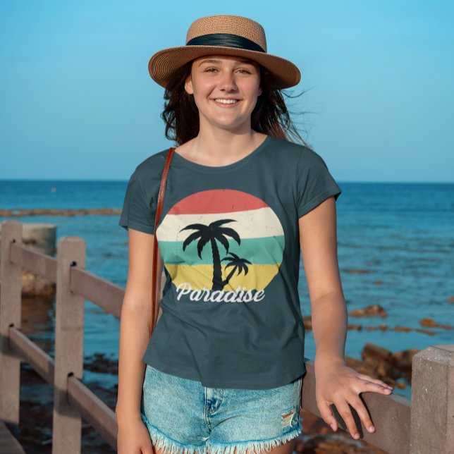 Camiseta Paradise Seashore (Criador carregado)