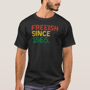 Camiseta Parado desde 1865 História Negra Mês de 2025 Prese