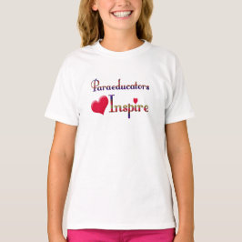 Camiseta Paraeducators inspira