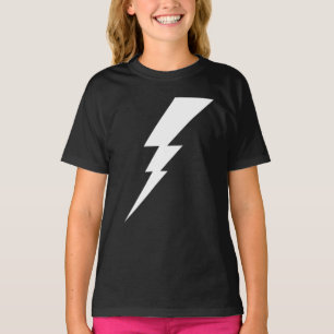 Camiseta Parafuso de relâmpago branco