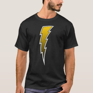 Camiseta Parafuso de relâmpago - ouro