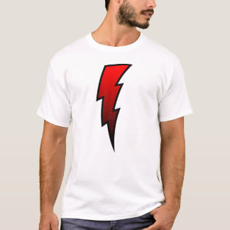 Camiseta Parafuso de relâmpago - vermelho