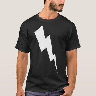 Camiseta parafuso de relâmpago zeus