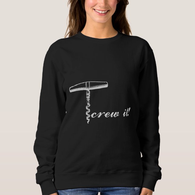 Camiseta Parafuso De Vinho, Corpo De Vinho (Frente)