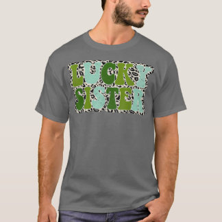 Camiseta Parafuso Familiar Oferece Presente Irmã Sortuda Ir
