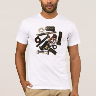 Camiseta parafusos, loucos - e - tshirt dos parafusos