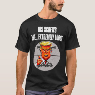 Camiseta Parafusos Soltos Humor Trump Salada de Palavras Me