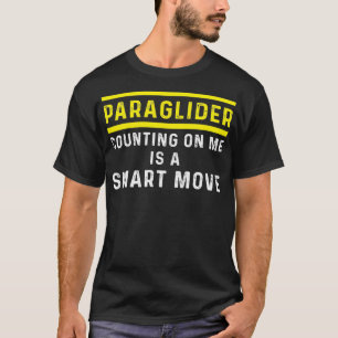 Camiseta Paraglider Counting Funny Parapente Paramotor