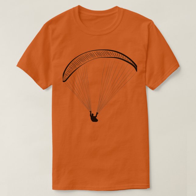 Camiseta Paraglider Paraglider Paraglider 27 (Frente do Design)