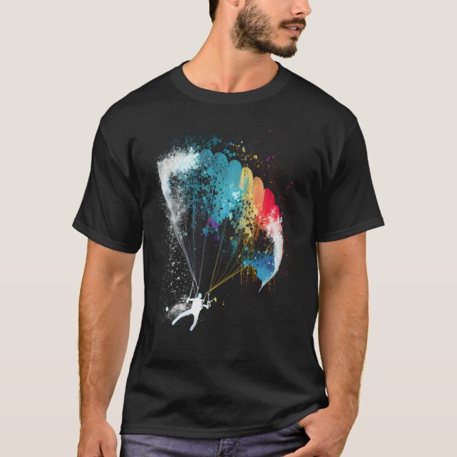 Camiseta Paraglider parapente parapente (Frente)