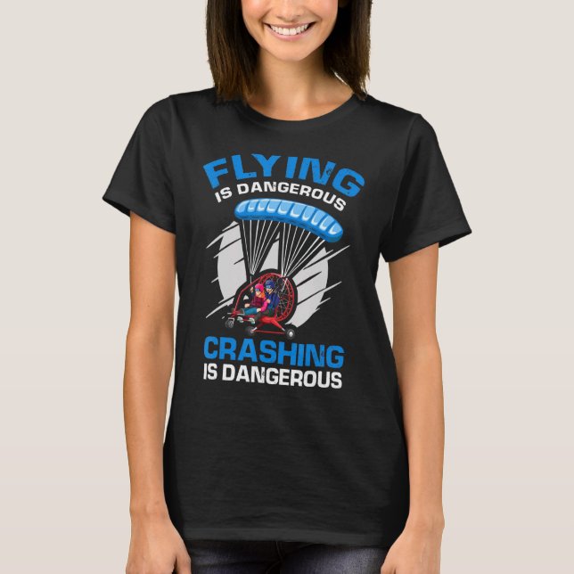 Camiseta Paraglider Pilot Equipment Paraglider Paraglider (Frente)