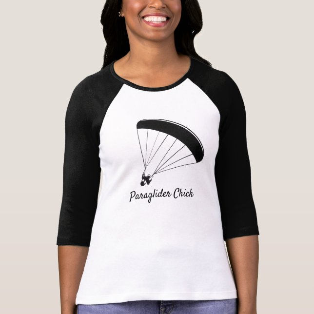 Camiseta Paraglider Pintinho Raglan Tee (Frente)