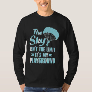 Camiseta Paraglider Sky Playground Funny Paraglider Paramo
