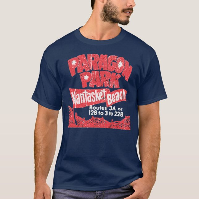 Camiseta Paragon Park Retro Amusement Park (Frente)