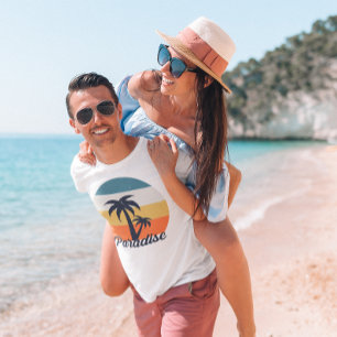 Camiseta Paraíso casal