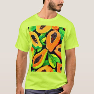 Camiseta Paraíso da Papaya Tropical