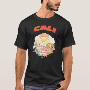 Camiseta Paraíso de Praia do Sul da Califórnia
