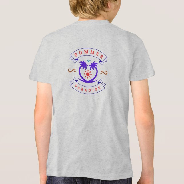 Camiseta Paraíso de Verão (Verso)