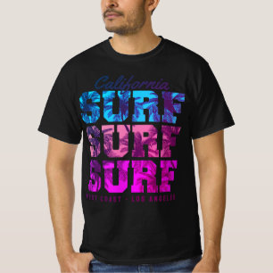 Camiseta Paraíso do Surf Costa Oeste Califórnia Los Angeles