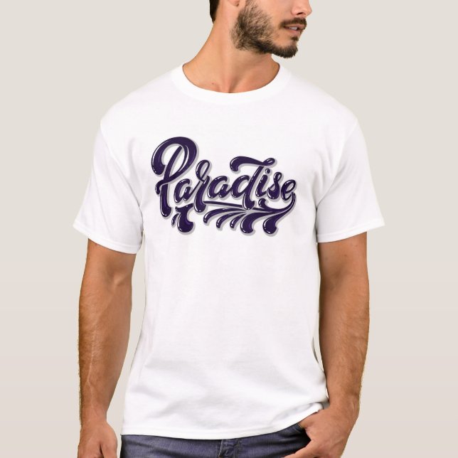 Camiseta Paraíso Encontrado Tee (Frente)