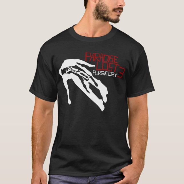 Camiseta Paraíso Moderno Perdido 3: Purgatório (Frente)