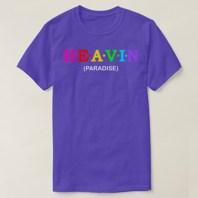 Camiseta Paraíso Pesado (Frente do Design)