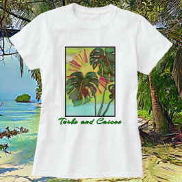 Camiseta Paraíso Tropical de Turks e Caicos