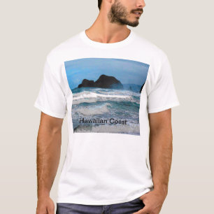 Camiseta Paraíso Tropical do Oceano Costeiro do Havaí