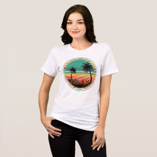Camiseta Paraíso Tropical Vintage Retro
