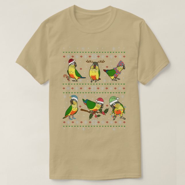 Camiseta Paraísos amarelos Natal Feio (Frente do Design)