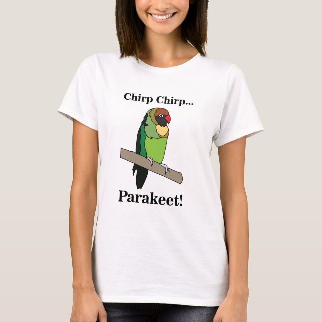 Camiseta Parakeet Bird  (Frente)