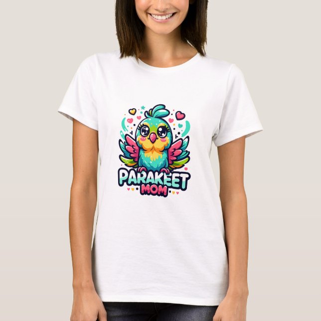 Camiseta Parakeet Mãe (Frente)