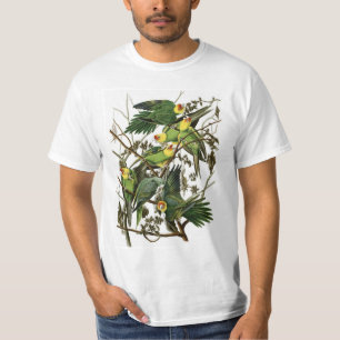 Camiseta Parakeets de Carolina de Audubon
