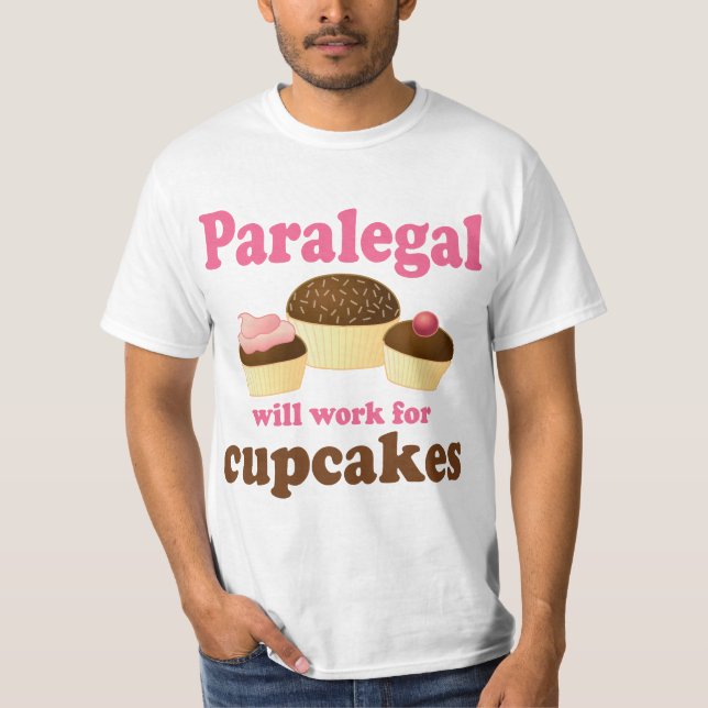 Camiseta Paralegal engraçado (Frente)