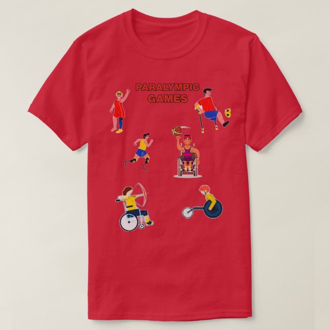 Camiseta Paralímpico (Frente do Design)
