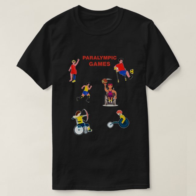 Camiseta Paralímpico (Frente do Design)