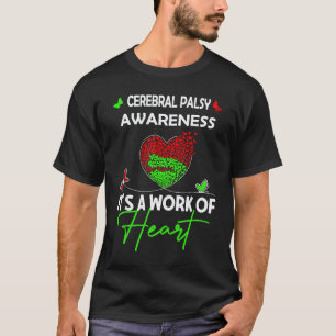 Camiseta paralisia cerebral conscientização é um trabalho d